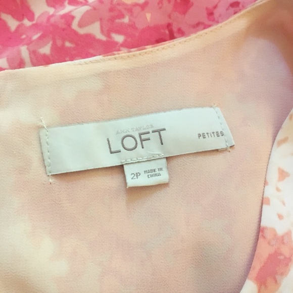 Ann Taylor LOFT | floral sheath dress w/ pockets!! - Picture 4 of 5